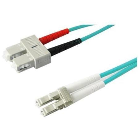 Panduit Fx2Erlnsnsnm001 Fibre Optic Cable 1 M Lc Sc Om3 Turquoise