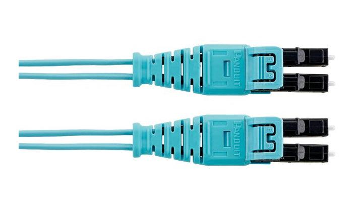 Panduit Fx2Erq1Q1Snm023 Fibre Optic Cable 23 M Lc Ofnr Om3 Aqua Colour