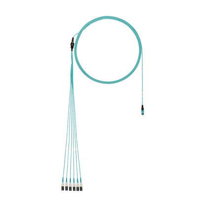 Panduit Fx8Rp7Nusqnf010 Fibre Optic Cable 3 M Panmpo Lc Ofnp Om3 Turquoise