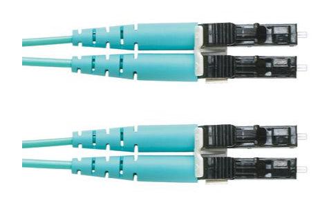 Panduit Fz2Ellnlnsnm007 Fibre Optic Cable 7 M 2X Lc Om4 Aqua Colour