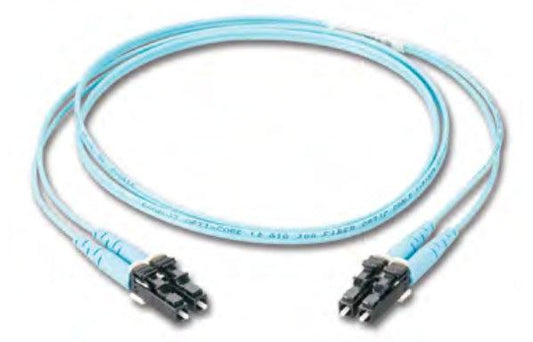 Panduit Fz2Ellnsnsnm001 Fibre Optic Cable 1 M Lc Sc Om4 Aqua Colour