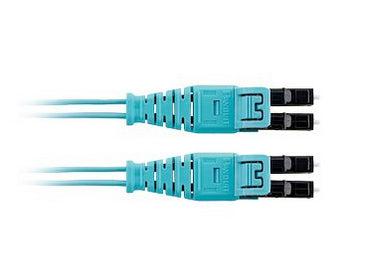 Panduit Fz2Elq1Q1Snm0.5 Fibre Optic Cable 0.5 M 2X Lc Om4 Aqua Colour