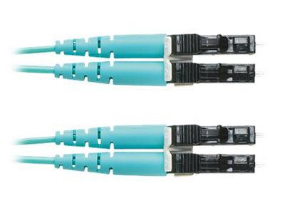 Panduit Fz2Elqnqnsnm002 Fibre Optic Cable 2 M 2X Lc Om4 Aqua Colour