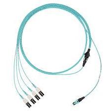 Panduit Fz8Rl7Nusqnm008 Fibre Optic Cable 8 M Panmpo 4X Lc Om4 Aqua Colour
