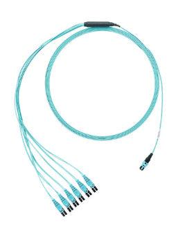 Panduit Fz8Rl8Nqsvnm003 Fibre Optic Cable 3 M Panmpo Lc Om4 Aqua Colour