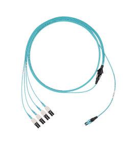 Panduit Fz8Rp7Nusqnf018 Fibre Optic Cable 5.49 M Panmpo 4X Lc Om4 Aqua Colour