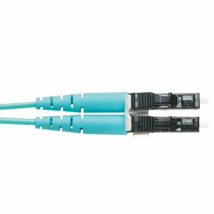 Panduit Fzblcncb1Nm001 Fibre Optic Cable 1 M Lc Ofnr Om4 Aqua Colour