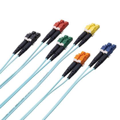 Panduit Fzqlclce2Rm Fibre Optic Cable 3 M Lc Om4 Aqua Colour