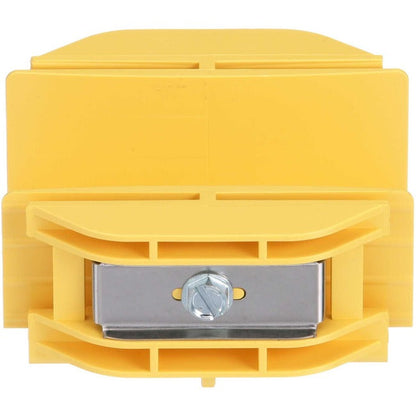 Panduit Fiberrunner&Reg; Coupler, 2X2, Yellow