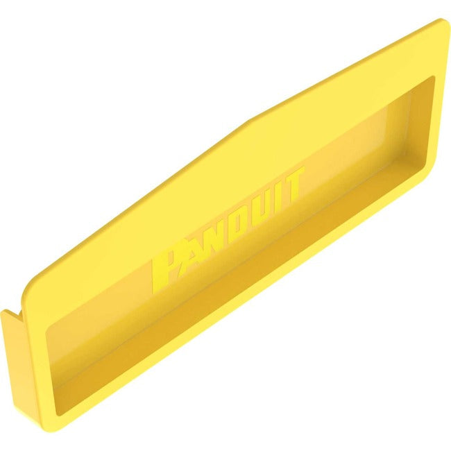 Panduit Fiberrunner&Reg; End Cap, 12X4, Yellow