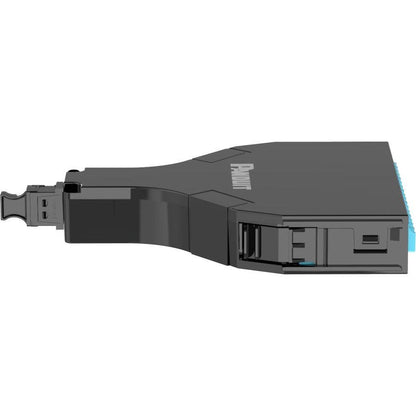 Panduit Fqsa-12-10Af Fibre Optic Adapter Lc/Mpo 1 Pc(S) Aqua Colour, Black