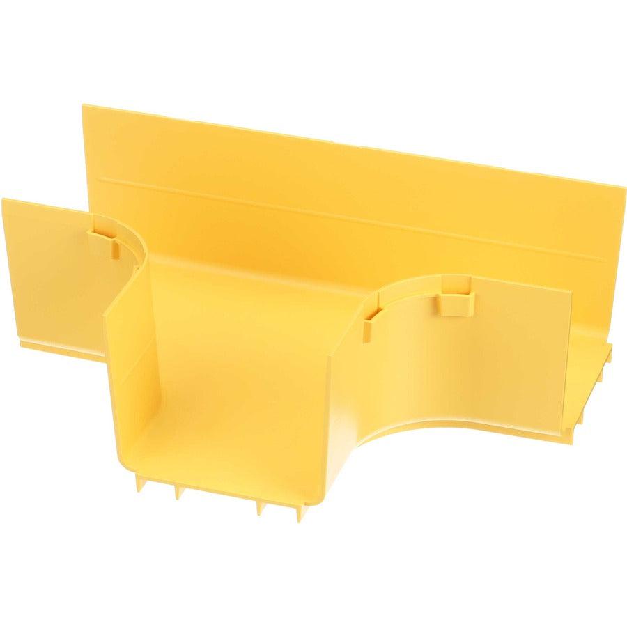 Panduit Frt4X4Lyl Cable Tray T-Type Cable Tray 90° Yellow