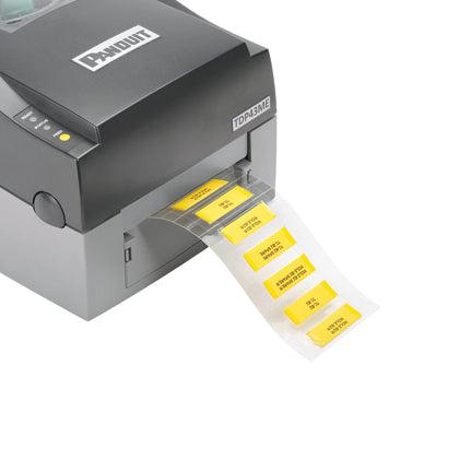 Panduit H200X165Hgt-2 Printer Label Yellow