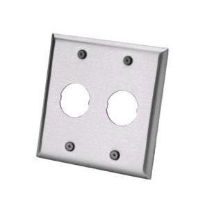 Panduit Iaefp2-2G Wall Plate/Switch Cover Stainless Steel