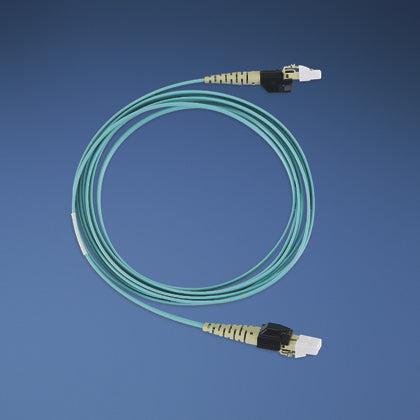 Panduit Lc-Lc Om3 50/125?M Fibre Optic Cable 0.5 M Turquoise