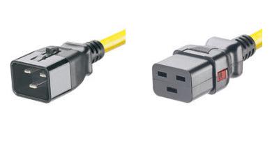 Panduit Lpcb19X Power Cable Yellow 1.8 M C20 Coupler C19 Coupler