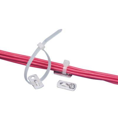 Panduit Mbms-S10-Cy Cable Tie Screw Mount Cable Tie Aluminium, Plastic White 100 Pc(S)