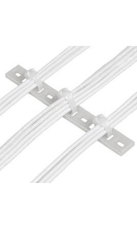Panduit Mtp1H-E10-C Cable Tie Mount Transparent Nylon 100 Pc(S)