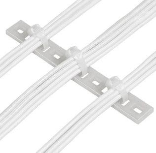 Panduit Mtp1S-E10-C Cable Tie Mount Transparent Nylon 100 Pc(S)