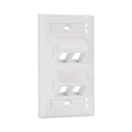 Panduit Nk4Vsfwh Wall Plate/Switch Cover White