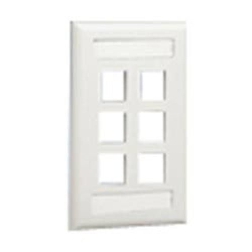 Panduit Nk6Fwhy Wall Plate/Switch Cover White