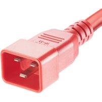 Panduit Npcb03X Power Cable Red 1.22 M C20 Coupler C19 Coupler