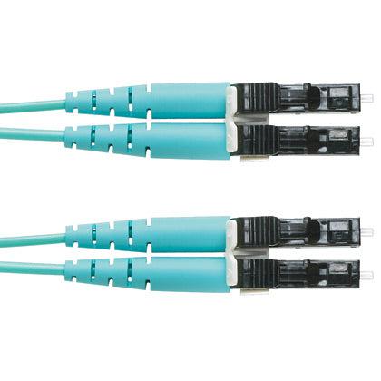 Panduit Om4 2 Fiber 1.6Mm Riser Jacket Patchcord Fibre Optic Cable Lc Cmr Aqua Colour
