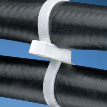 Panduit Plb4H-Tl Cable Tie Hook & Loop Cable Tie Nylon White 250 Pc(S)