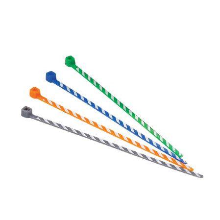 Panduit Plt1M-L5-7 Cable Tie Releasable Cable Tie Nylon Green, Violet 50 Pc(S)