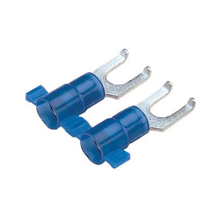 Panduit Pn14-10Ff-3K Wire Connector Flanged Fork Blue