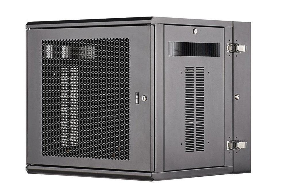 Panduit Pzwmc12P Rack Cabinet 12U Wall Mounted Rack Black