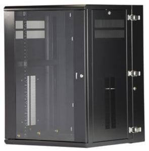 Panduit Pzwmc18W Rack Cabinet 18U Wall Mounted Rack Black