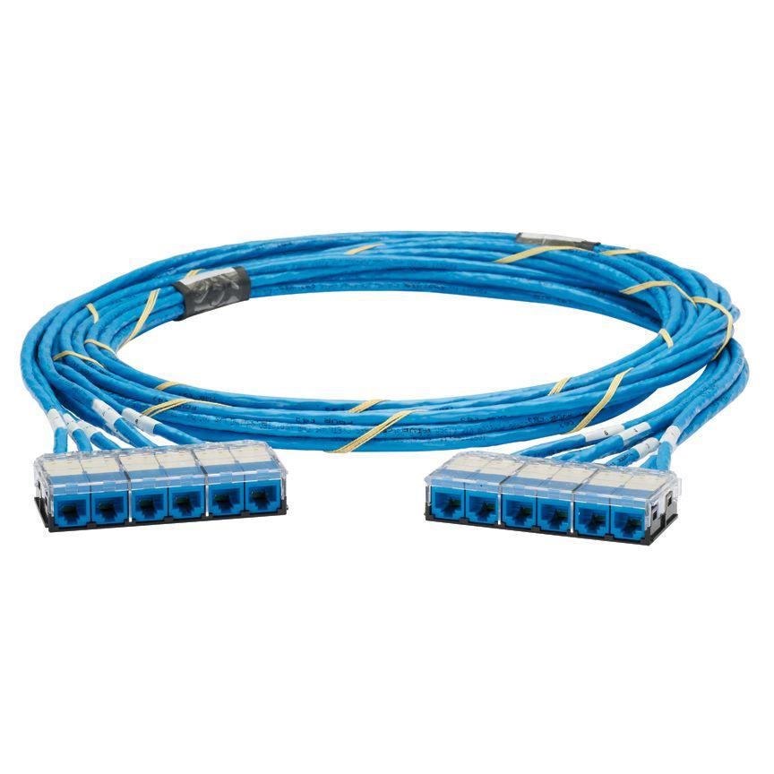 Panduit Qzpbccb0001F050 Networking Cable Blue 15.24 M Cat6A U/Utp (Utp)