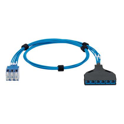 Panduit Quicknet Switch Harness Networking Cable Blue 2.13 M Cat6 U/Utp (Utp)