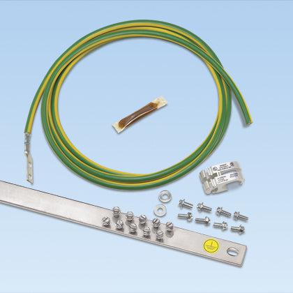 Panduit Rgrkcbnjy Rack Accessory Grounding Bar