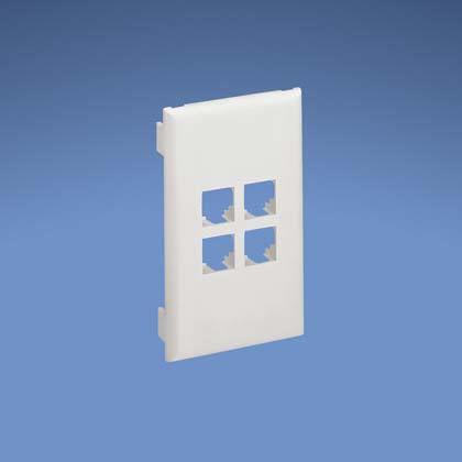 Panduit T70Nv4Iw Wall Plate/Switch Cover White