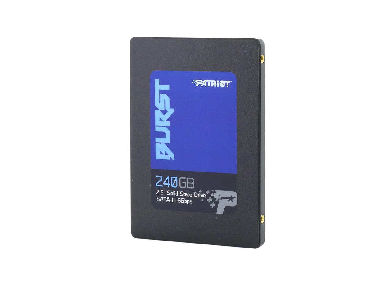 Patriot Burst 2.5" 240Gb Sata Iii Internal Solid State Drive (Ssd) Pbu240Gs25Ssdr