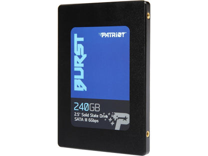 Patriot Burst 2.5" 240Gb Sata Iii Internal Solid State Drive (Ssd) Pbu240Gs25Ssdr