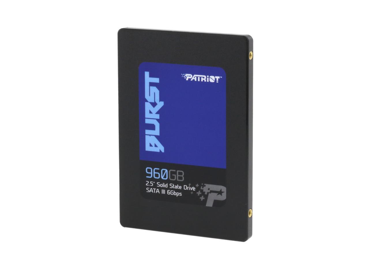 Patriot Burst 2.5" 960Gb Sata Iii Internal Solid State Drive (Ssd) Pbu960Gs25Ssdr