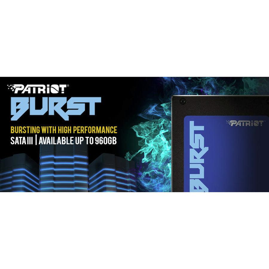 Patriot Burst 2.5" 960Gb Sata Iii Internal Solid State Drive (Ssd) Pbu960Gs25Ssdr