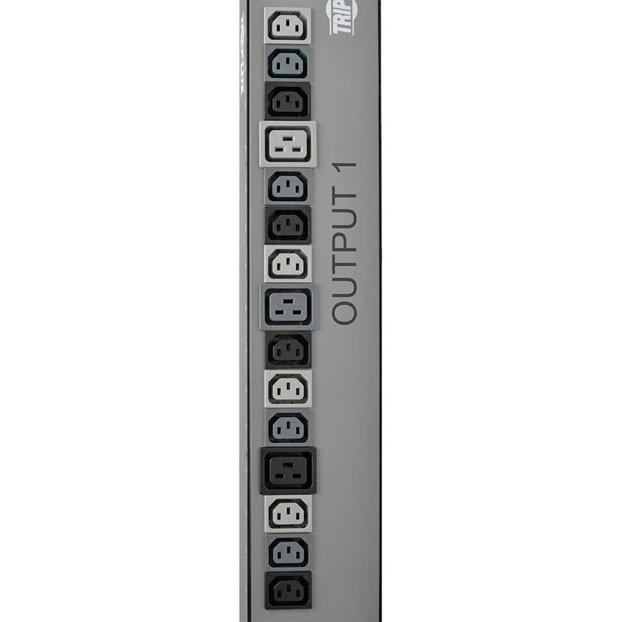 Pdu 3-Phase Vertical Strip Ats,208V 17.3Kw 42 C13 12 C19 0Urm