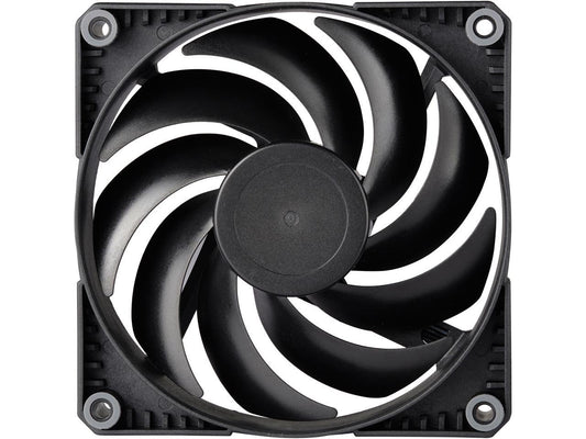 Phanteks Sk120 Pwm Fan - 120Mm Fan, High Airflow Nine-Blade Design, Rubber Dampening Washers - Black Non Led