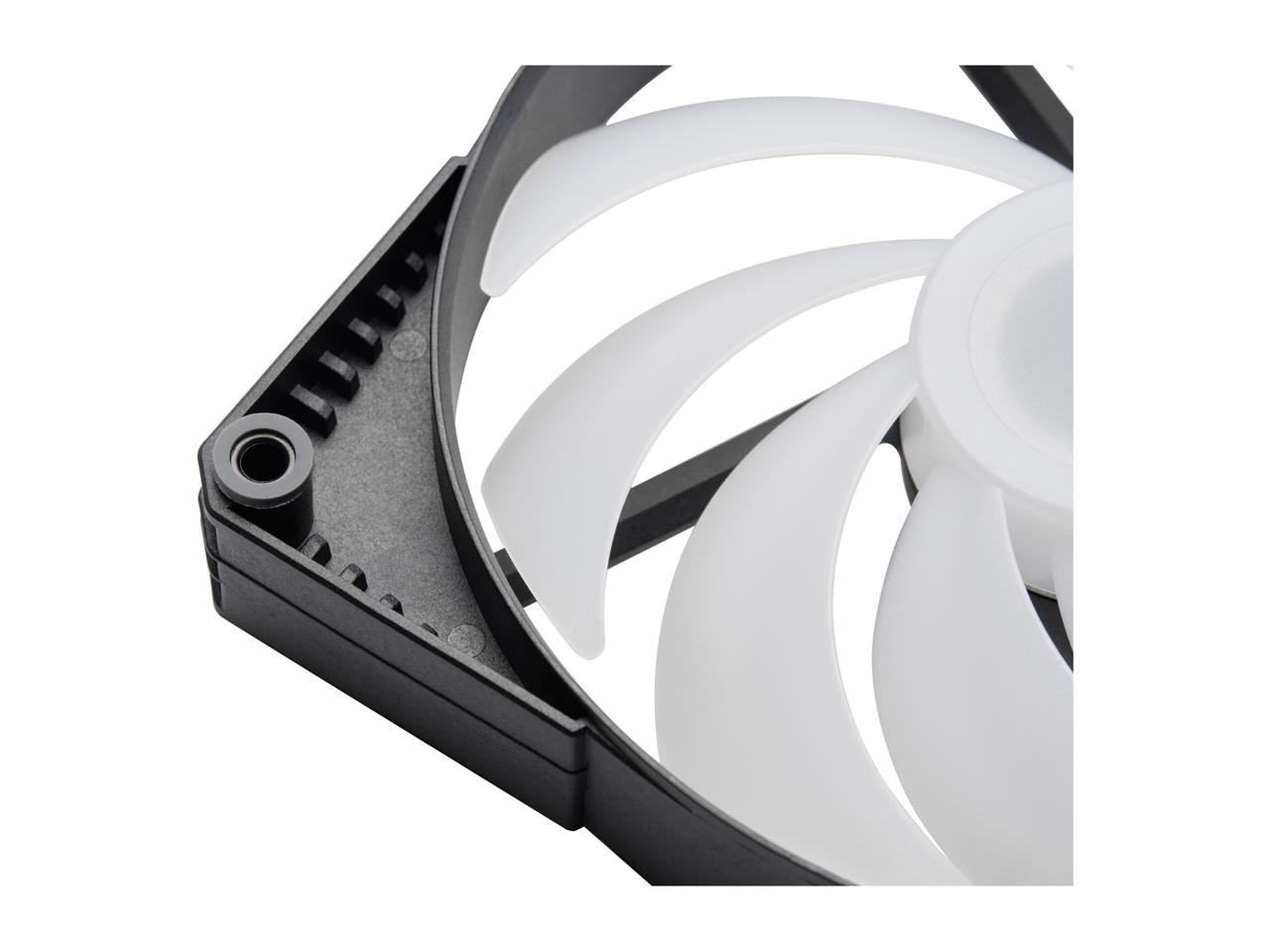 Phanteks Sk140 Drgb Pwm Fan - 140Mm Fan, High Airflow Nine-Blade Design, Drgb Lighting, Rubber Dampening Washers - Black Single Pack