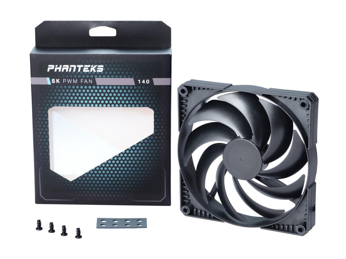 Phanteks Sk140 Pwm Fan - 140Mm Fan, High Airflow Nine-Blade PH-F140SK ...