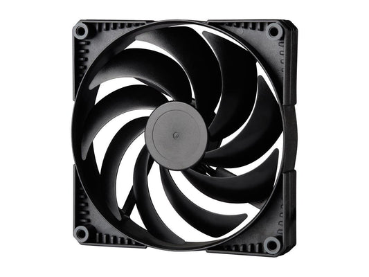 Phanteks Sk140 Pwm Fan - 140Mm Fan, High Airflow Nine-Blade Design, Rubber Dampening Washers - Black Non Led