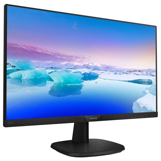 Philips V Line 243V7Qjab/27 Led Display 60.5 Cm (23.8") 1920 X 1080 Pixels Full Hd Black