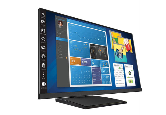 Planar Systems Pct2435 Touch Screen Monitor 60.5 Cm (23.8") 1920 X 1080 Pixels Multi-Touch Multi-User Black