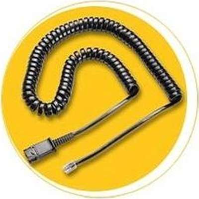 Plantronics Phone Coiled Extension Cable