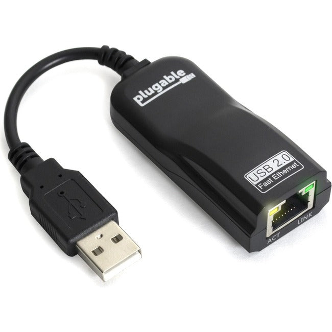 Plugable Usb 2.0 To Ethernet Fast 10/100 Lan Wired Network Adapter