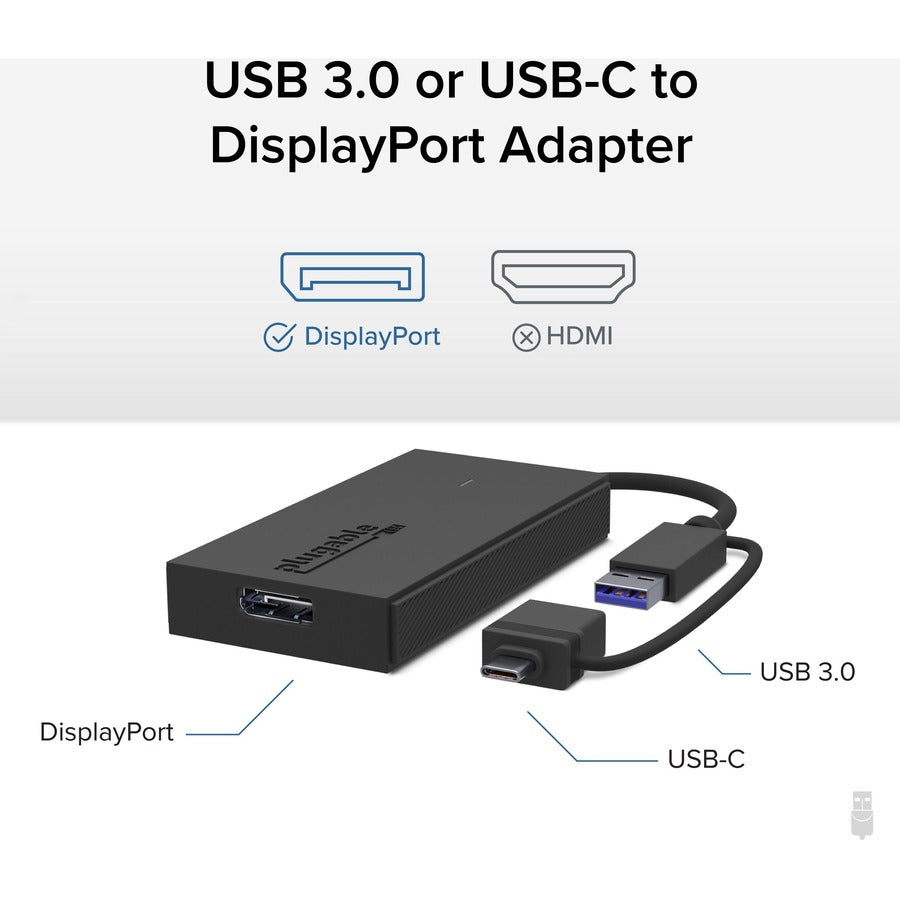 Plugable Usb3 Usbc - Dp Adapter,Usbc Displayport Graphics Adapter